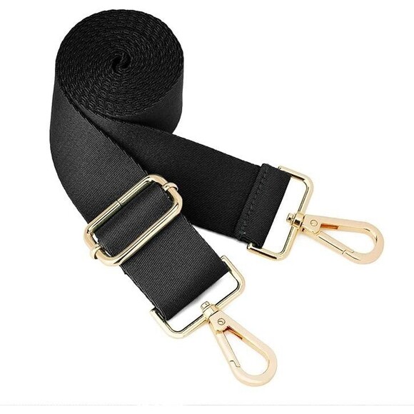 Wide Shoulder Strap Adjustable Replacement Belt Crossbody Canvas Bag Handbag - Picture 1 of 4